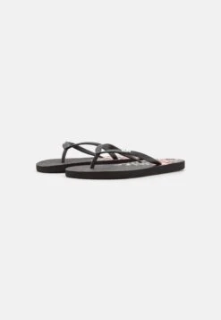 Roxy Viva Stamp - T-Bar Sandals - Black -Roxy 5a7e00d59e3e4fed91ec3832894c86fc