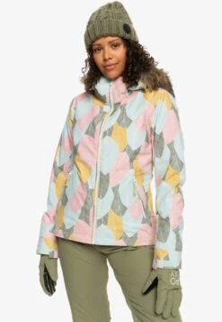 Roxy Jet Ski Jk - Snowboard Jacket - Deep Lichen Green La Palmeraie