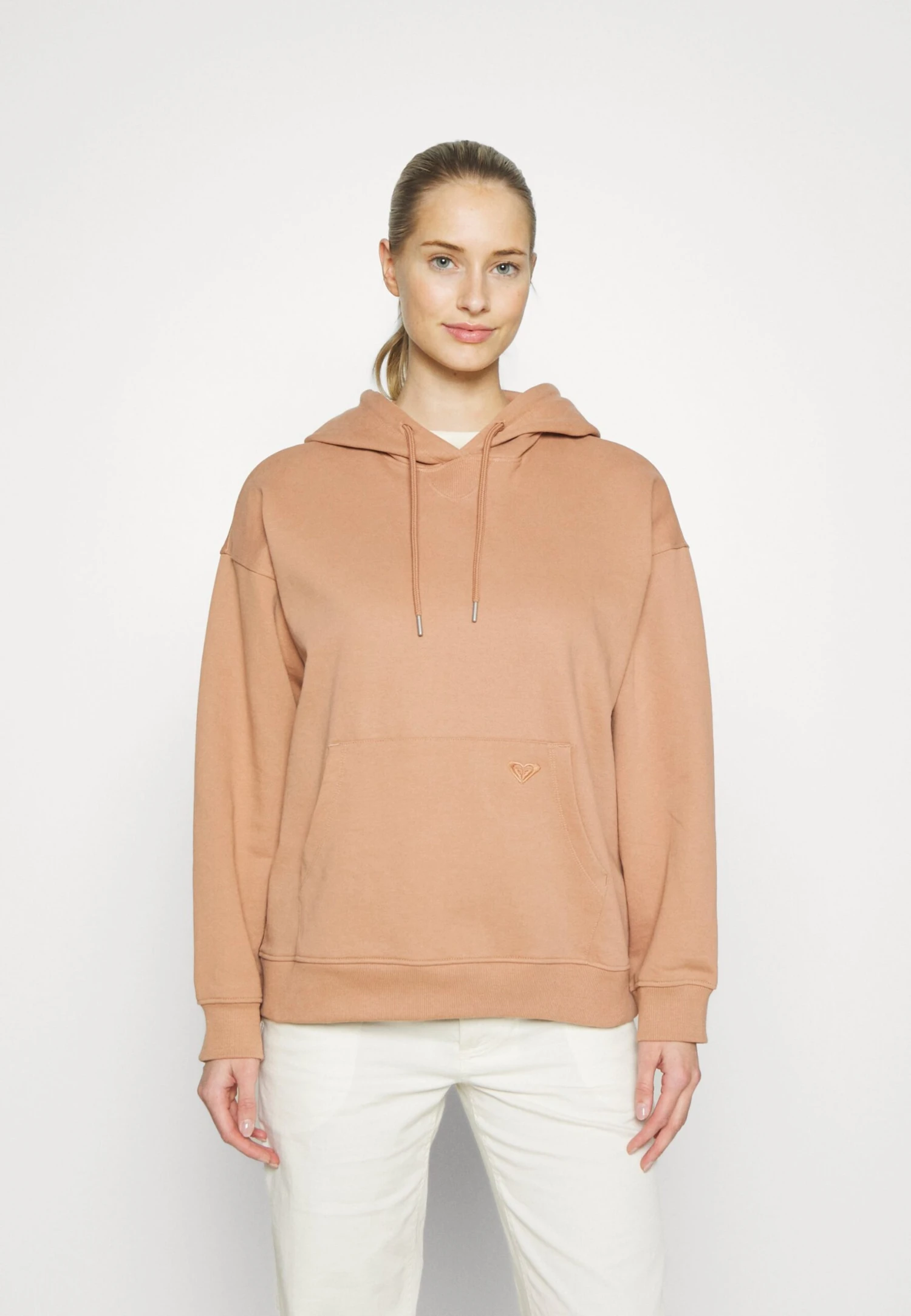 Roxy Essential Energy Hoodie - Sweatshirt - Mocha Mousse 3 Roxy Essential Energy Hoodie - Sweatshirt - Mocha Mousse