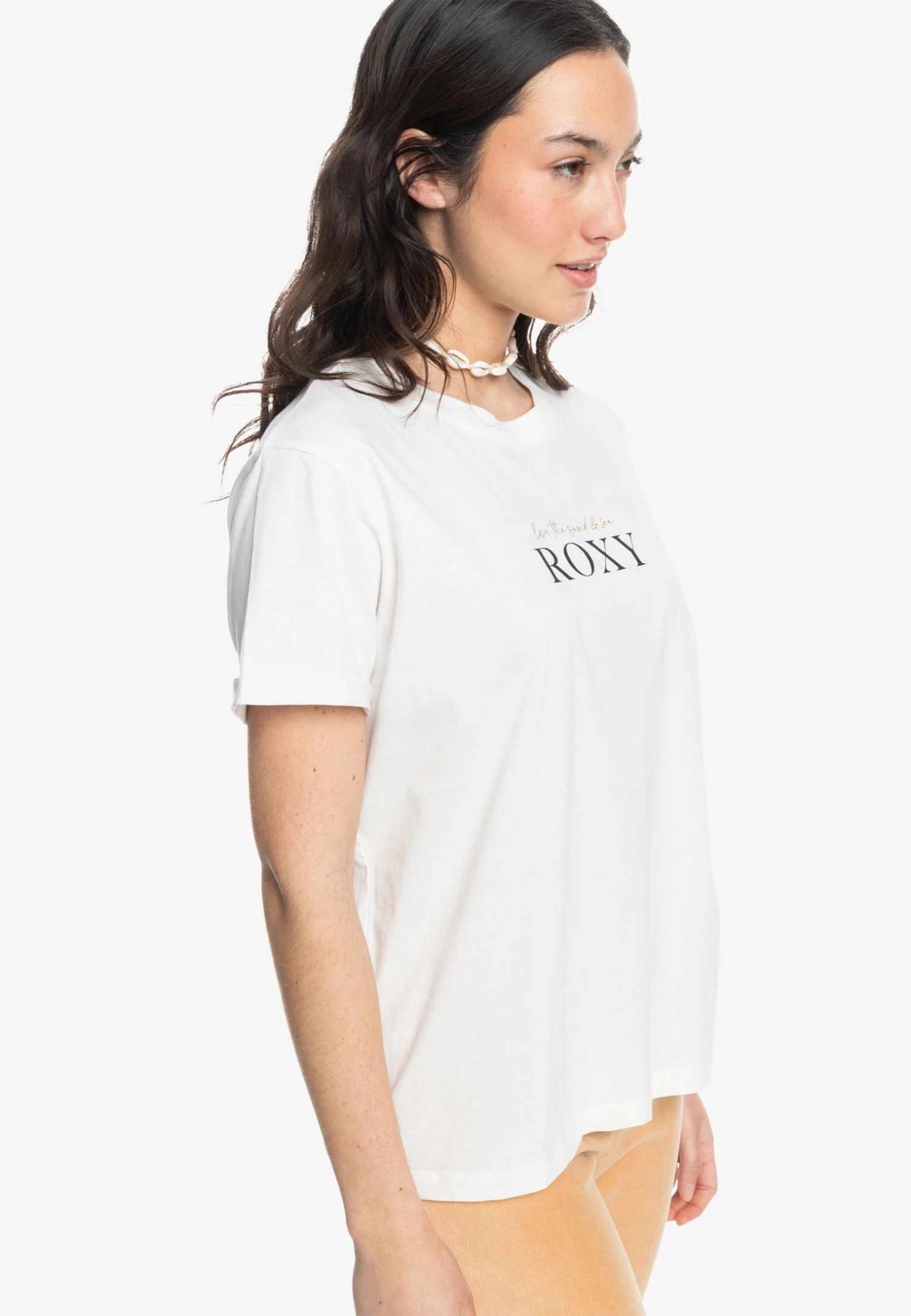 Roxy Noon Ocean - Print T-Shirt - White 6 Roxy Noon Ocean - Print T-Shirt - White - Image 4