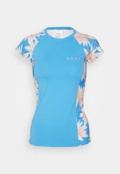 Roxy Pt Cs J Sfsh Bsp6 - Rash Vest - Azure Blue Palm Island -Roxy 66d38112ad9e42f793fbf36705d43336