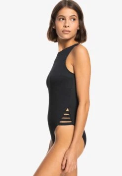 Roxy Love The Rocker One - Swimsuit - Anthracite -Roxy 6d2e8f8c6c2143dfa0b54de470dbde70