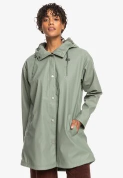 Roxy Rain Dance - Waterproof Jacket - Green