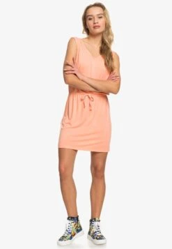 Roxy Surfs Up - Jersey Dress - Papaya Punch -Roxy 731444d12bc244eeab5ea4bd90c82c37