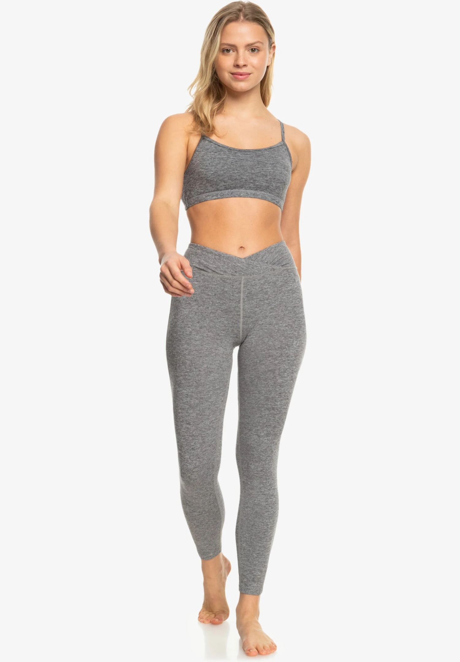 Roxy Everyday - Light Support Sports Bra - Heritage Heather 4 Roxy Everyday - Light Support Sports Bra - Heritage Heather - Image 2