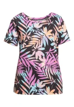 Roxy Signature MovesFunktions - Print T-Shirt - Anthracite Zebra Jungle -Roxy 7848f4ca8c814ed39cc5692c64c317db