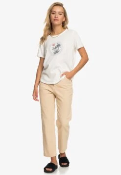 Roxy Ocean After - Print T-Shirt - Snow White -Roxy 79ed15b2fa354d2ebc89851fa8f5ddcd