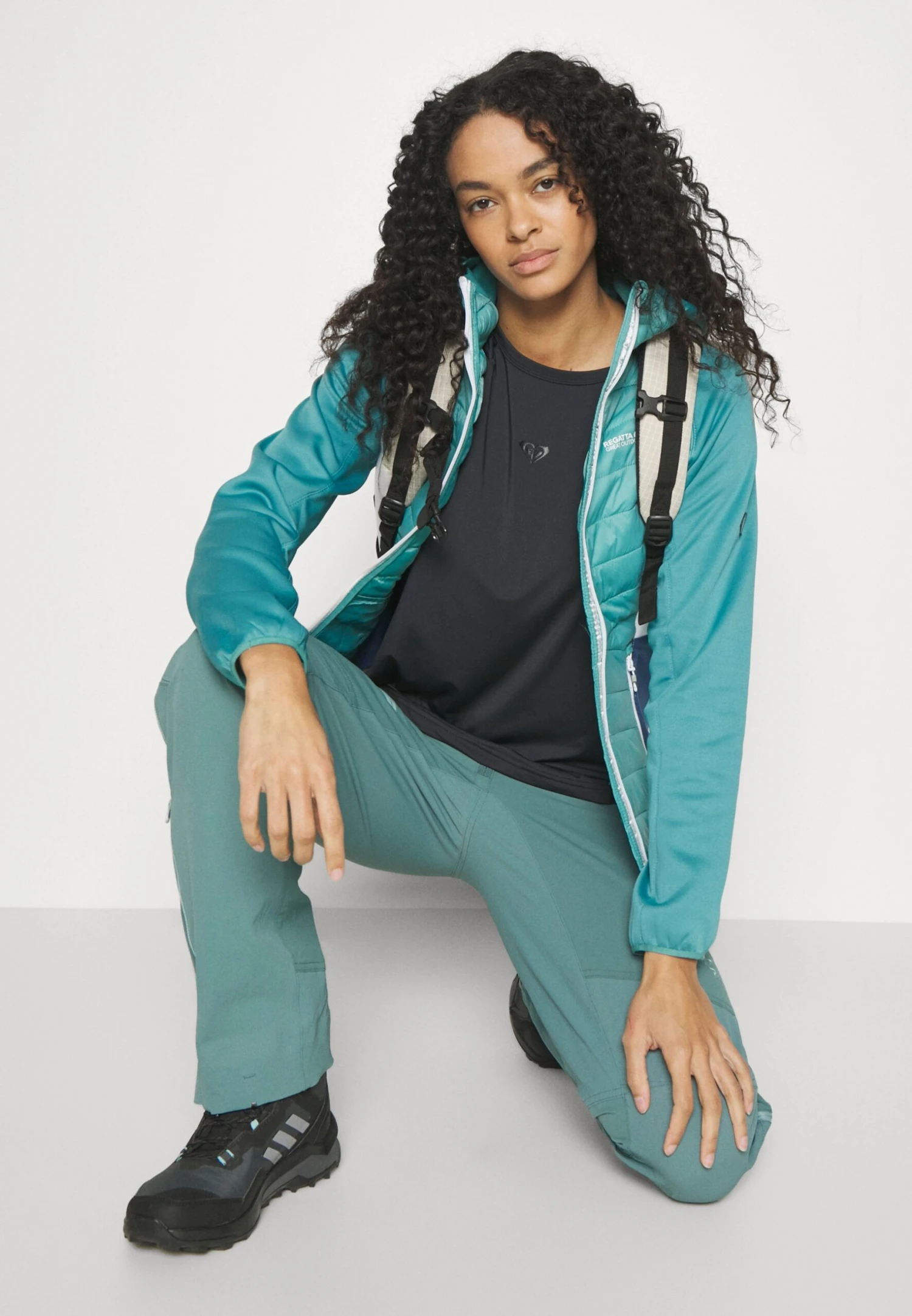 Roxy Tech Tee - Basic T-Shirt - Anthracite 6 Roxy Tech Tee - Basic T-Shirt - Anthracite - Image 4