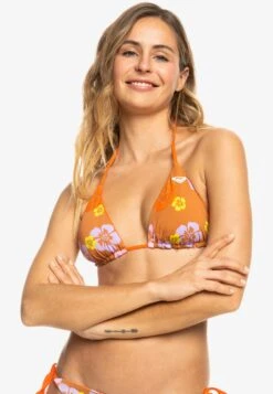 Roxy Surf.Kind.Kate.Tri Top - Bikini Top - Sunburn Positivity Paradise