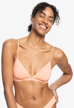 Roxy Sd Beach Classics Fixed Tri - Bikini Top - Papaya Punch