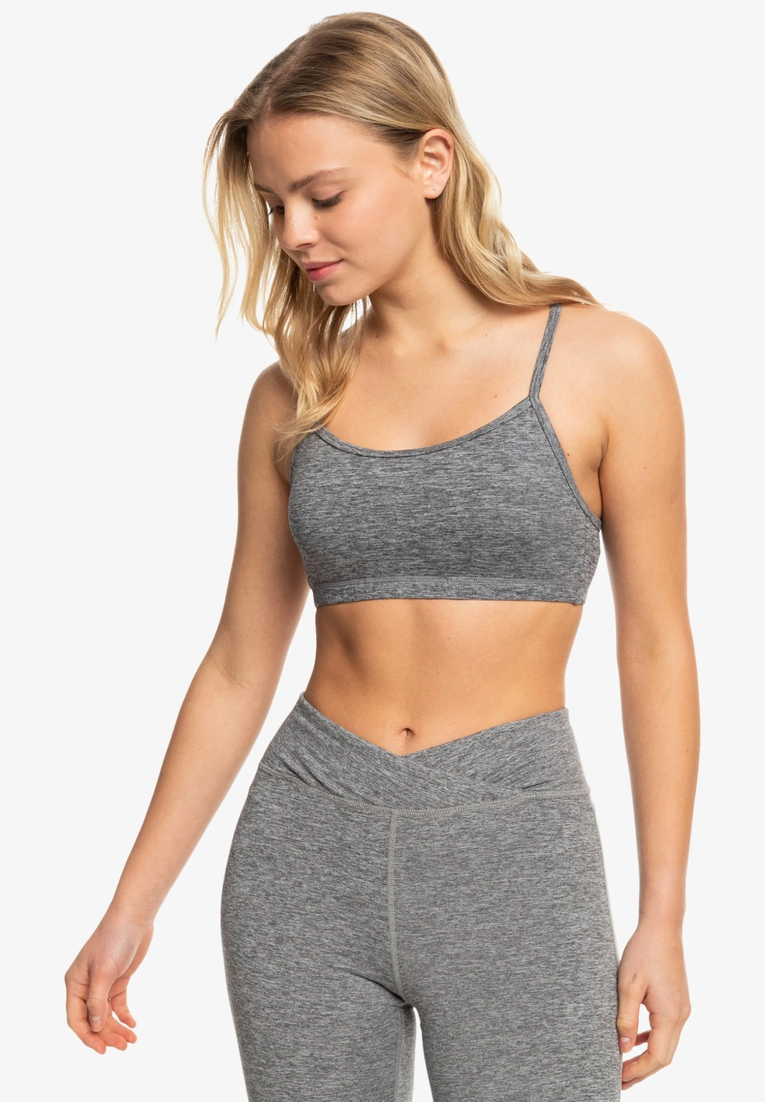 Roxy Everyday - Light Support Sports Bra - Heritage Heather 3 Roxy Everyday - Light Support Sports Bra - Heritage Heather