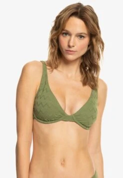 Roxy Current Coolness - Bügel Mit Körbchengrösse- Bikini Top - Loden Green