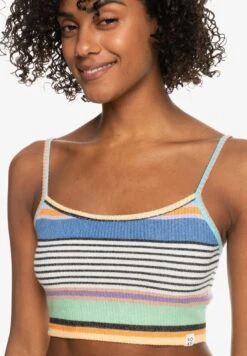 Roxy Best Time Of Day - Top - Anthracite Good Vibration