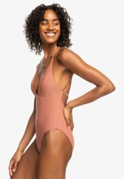 Roxy Coconut Crew - Swimsuit - Cedar Wood -Roxy 849c733fa41548bebdce98431bd31662