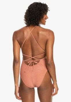 Roxy Coconut Crew - Swimsuit - Cedar Wood -Roxy 8b515fedd5e24cbd8e8e283440f61e6f