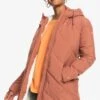 Roxy Better WeatherLänger Geschnittene- Winter Coat - Mottled Orange -Roxy 8d26b55a4e7b4ddcb42ddea40cd81283