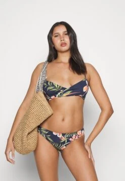 Roxy Into The Sun Wrap Bra Set - Bikini - Mood Indigo/Tropical Depht -Roxy 911dd2eed4bc4935bc0bd870bfe8226a