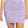 Roxy Surf Kind Kate - Mini Skirt - Purple Rose Surf Friends -Roxy 921b0e7bdf9e470cbefffd11eeb3682d