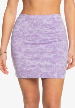 Roxy Surf Kind Kate - Mini Skirt - Purple Rose Surf Friends