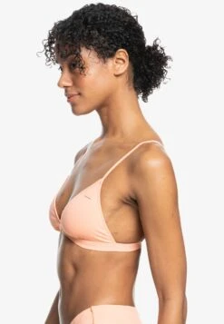 Roxy Sd Beach Classics Fixed Tri - Bikini Top - Papaya Punch -Roxy 931bd1a8f97540249248a82c1ad603fb