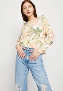 Roxy Current Mood Crew - Jumper - Snow White Subtly Salty Multic -Roxy 96709a198a174340aa7717557d69c247