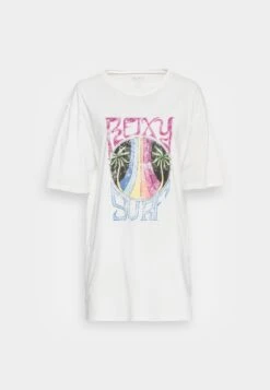 Roxy Come To The Beach - Print T-Shirt - Snow White -Roxy 97f5eaf3a9f9424da6464b49d640c7de