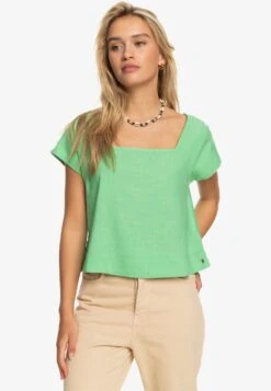 Roxy Ocean Amor - Kurzärmliges Erjwt03569 - Blouse - Absinthe Green