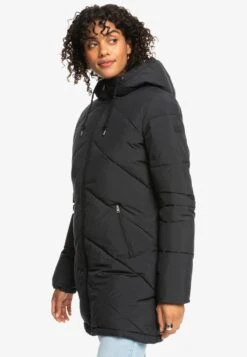 Roxy Better WeatherLänger Geschnittene- Winter Coat - Black -Roxy 9c45804225ce492eb89479e8c6ad32fc