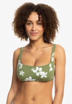 Roxy Retro Dcup - Bikini Top - Green