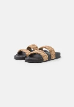 Roxy Slippy Braided - Mules - Black/Tan -Roxy 9d95bc6b6fea40458d9cb89a15f2501b