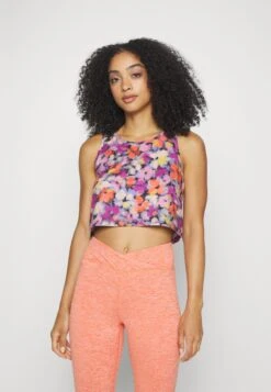 Roxy Naturally Active Crop Tank - Top - Pink