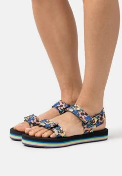 Roxy Cage - Sandals - Black/Blue