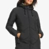 Roxy Better WeatherLänger Geschnittene- Winter Coat - Black -Roxy a5cdbf0dcea3454981f38e111855e975