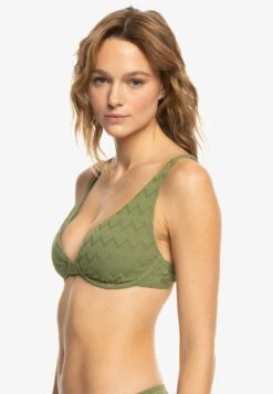 Roxy Current Coolness - Bügel Mit Körbchengrösse- Bikini Top - Loden Green -Roxy ab271a8218534fc89f5997220aa71515