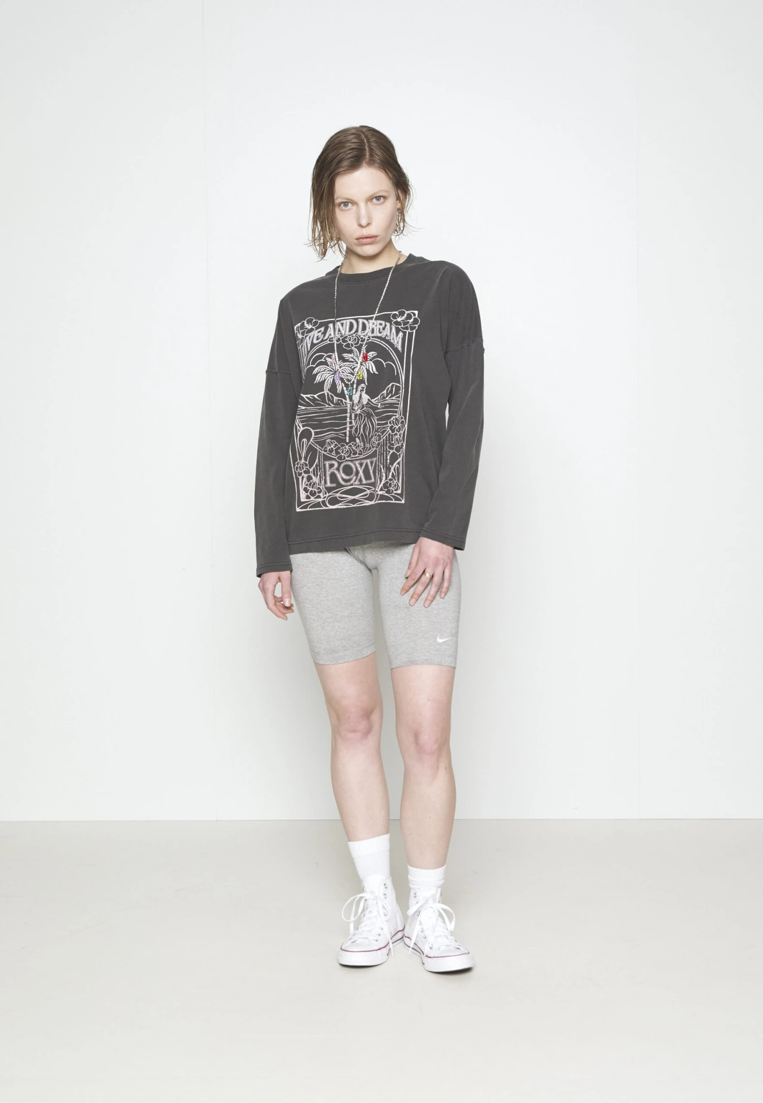 Roxy To The Heart- Long Sleeved Top - Black 7 Roxy To The Heart- Long Sleeved Top - Black - Image 5