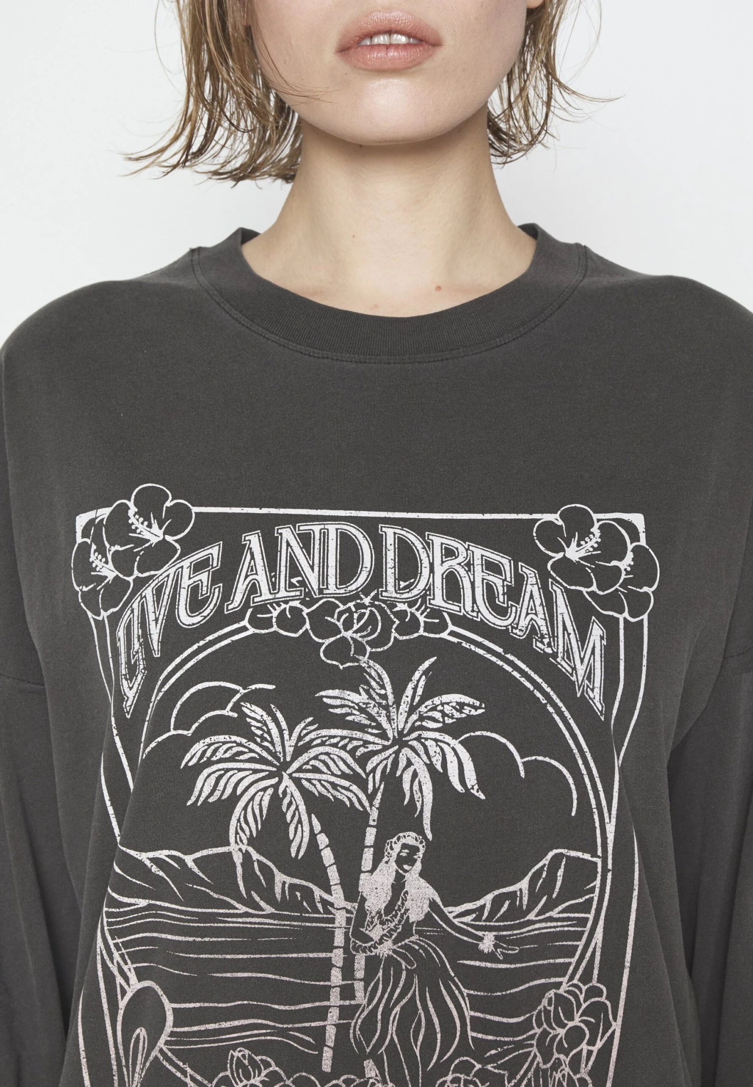 Roxy To The Heart- Long Sleeved Top - Black 9 Roxy To The Heart- Long Sleeved Top - Black - Image 7