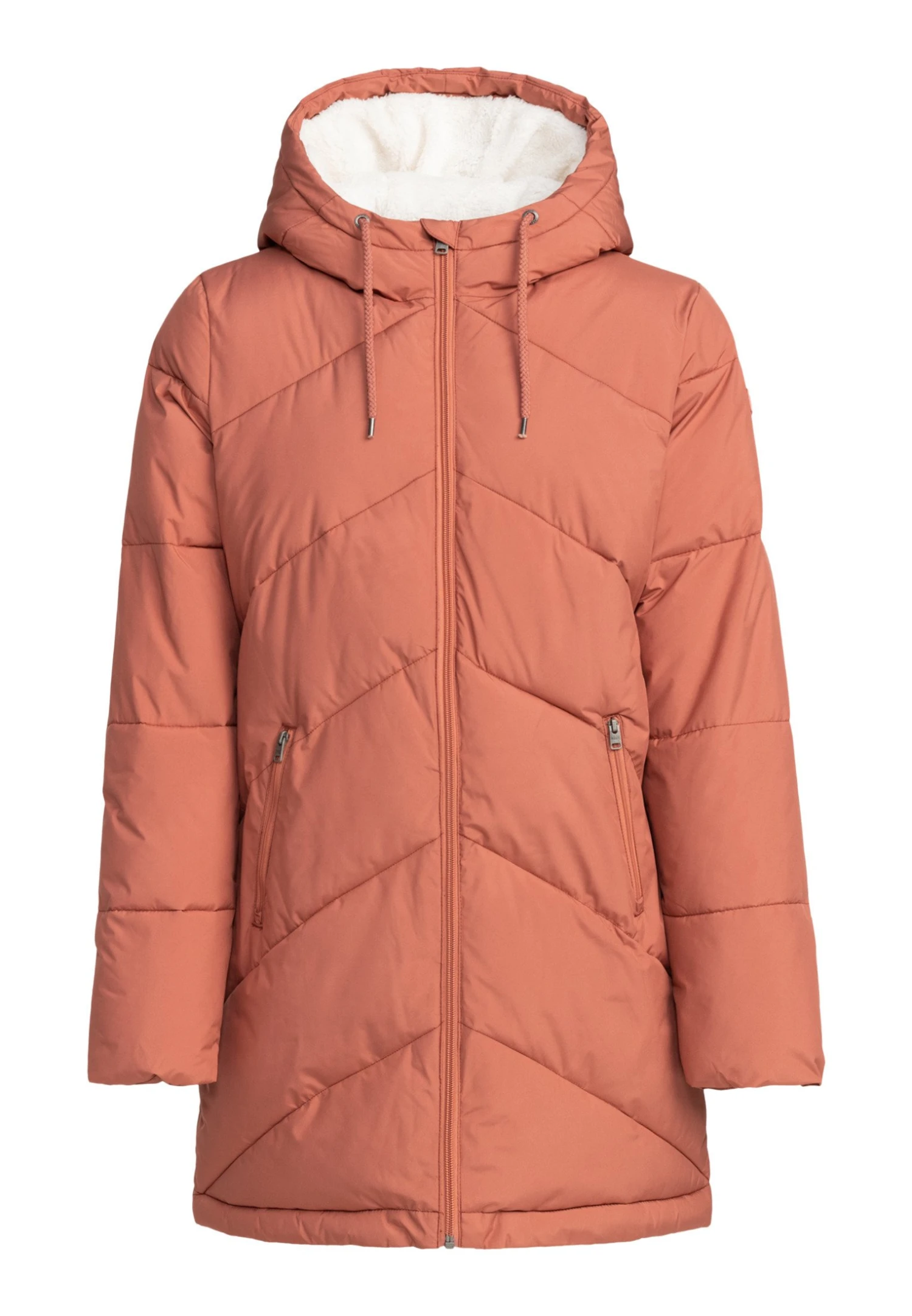 Roxy Better WeatherLänger Geschnittene- Winter Coat - Mottled Orange 8 Roxy Better WeatherLänger Geschnittene- Winter Coat - Mottled Orange - Image 6