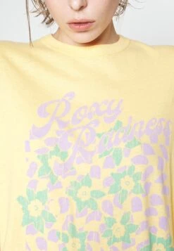 Roxy Sweet - Print T-Shirt - Yellow -Roxy b52020038f1f4c319f91392e2b2b78fc