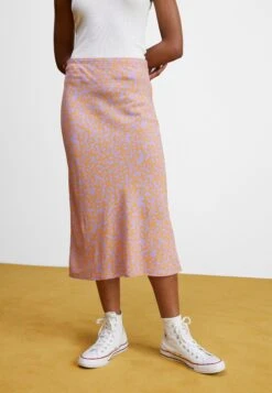 Roxy Neon River - Pencil Skirt - Mock Orange Hawaiianheat