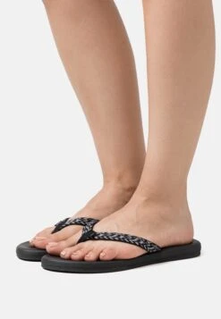 Roxy Clemente - T-Bar Sandals - Anthracite/Black