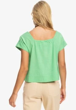 Roxy Ocean Amor - Kurzärmliges Erjwt03569 - Blouse - Absinthe Green -Roxy bf0817c8113549a3a2ab810adce80f03