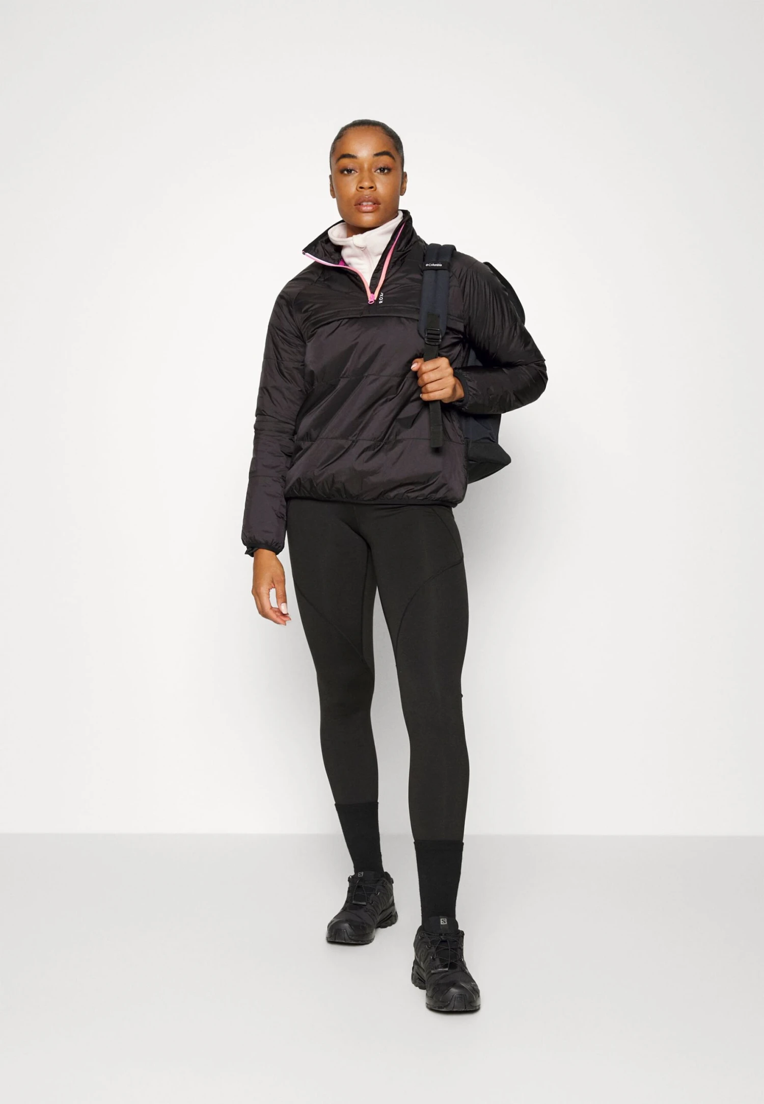 Roxy Make It Up - Training Jacket - Anthracite 4 Roxy Make It Up - Training Jacket - Anthracite - Image 2