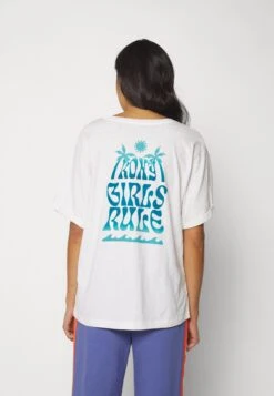 Roxy Backside Sun Tees - Print T-Shirt - Snow White -Roxy cd44728259bc4d319b2c8ada601ea880