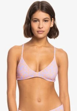 Roxy Hawaiian Heat Athletic Tri - Bikini Top - Mock Orange Hawaiianheat