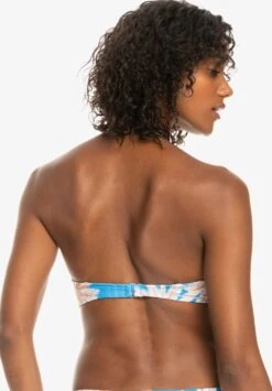 Roxy Love The Vibe - Bikini Top - Azure Blue Palm Island -Roxy d84fcb8c46984b03ab9ee9604a75ab97