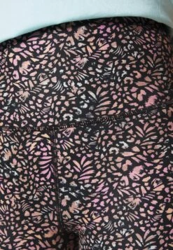 Roxy Heart Into It Biker Printed - Leggings - Anthracite -Roxy d973ad8c14ad4dc492aa518186ebb0f7