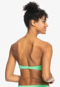 Roxy Color Jam Bandeau - Bikini Top - Green -Roxy dad9c32921924c7187f8027bfbaf4af5