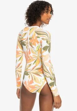 Roxy Langärmliger - Swimsuit - Bright White Subtly Salty Flat -Roxy db29cd2483ac4a0c90cf773d4e661529