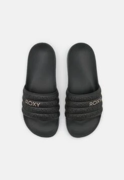Roxy Slippy- Mules - Black/Gold -Roxy dc91c48c8ebe4e48a56c86e5931cf165