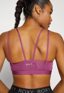 Roxy Feel Like Me - Medium Support Sports Bra - Boysenberry -Roxy dcba5ead47f1453cbf9079774f45c605